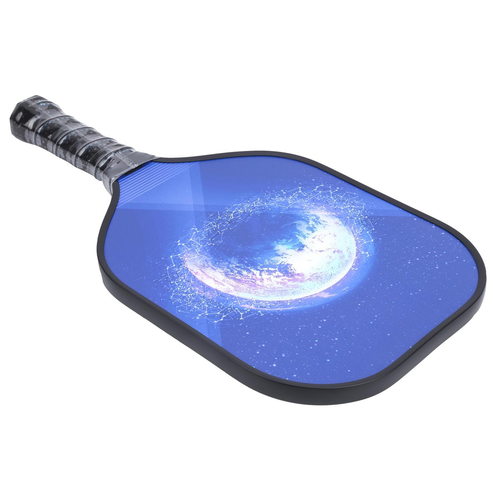 Lightweight Pickleball Paddle Racket Textured Fiberglass Surface PP Core Comfortable Grip
