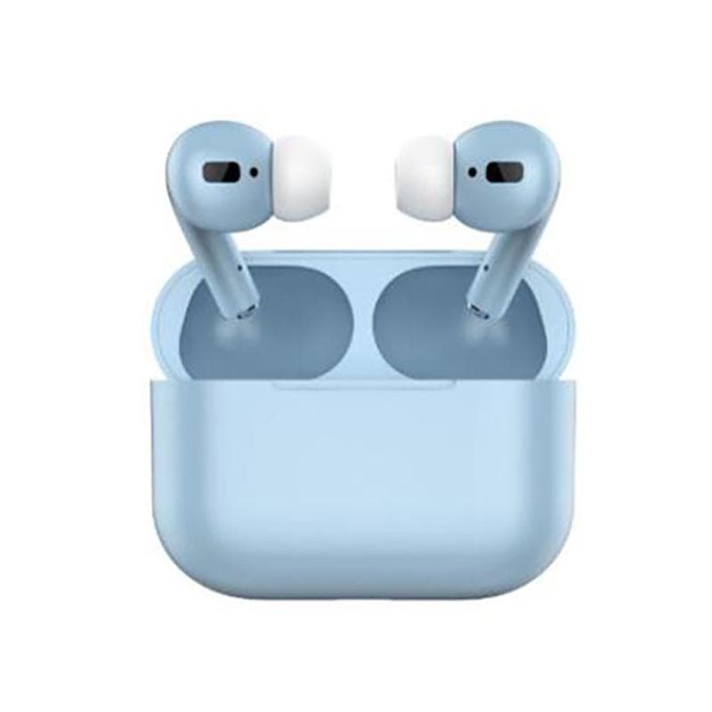 Wireless Earphones Bluetooth 5.0 Colorful Headphone for IOS Android with Microphone Touch Control Stereo Music In-Ear HiFi Headset blue