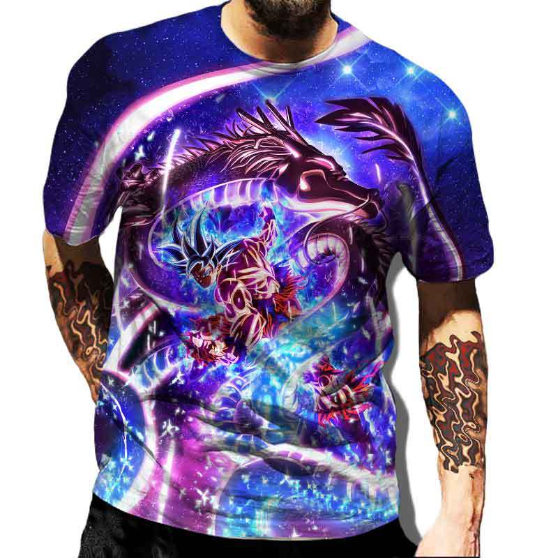 Anime Vegeta Tshirt Dragon- Balls T Shirts Men's T-Shirt Classic Man Clothes Harajuku Graphic Printed Clothing Summer Tops Tees XXS