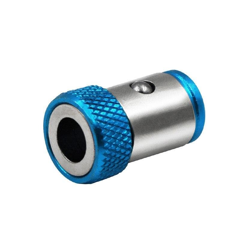 Multifunctional Universal Magnetic Ring 1/4 Metal Screwdriver Bit grey