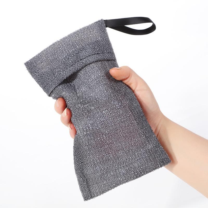 1PCS Soap Pocket Soap Exfoliating Bag Pouch Mesh Body Foam Scrubber Soap Bag Sponge Exfoliator For Bathroom Shower 1pcs