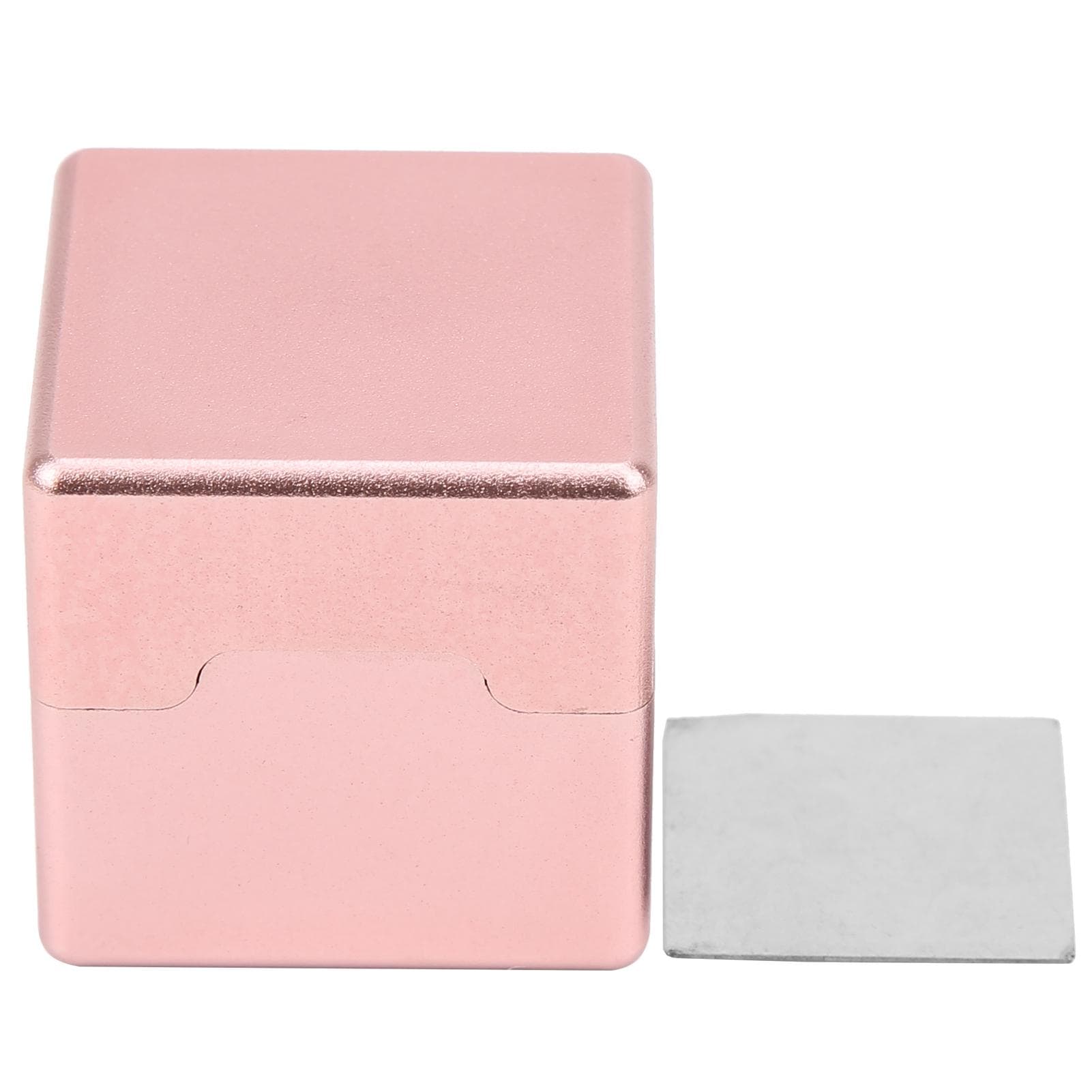 Aluminum Alloy Pocket Billiard Cue Tip Chalk Holder Pool Table Stick Chalks Carrier Case