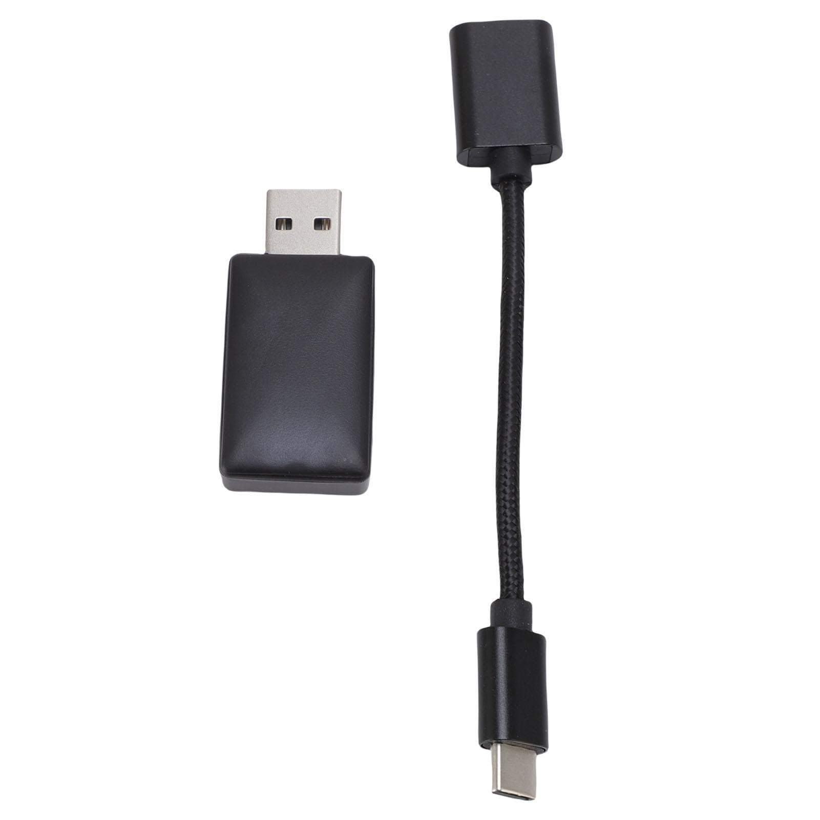 Wireless Adapter for Carplay for Android Auto 2 in 1 WiFi 6 Bluetooth Car Wired to Wireless Adapter
