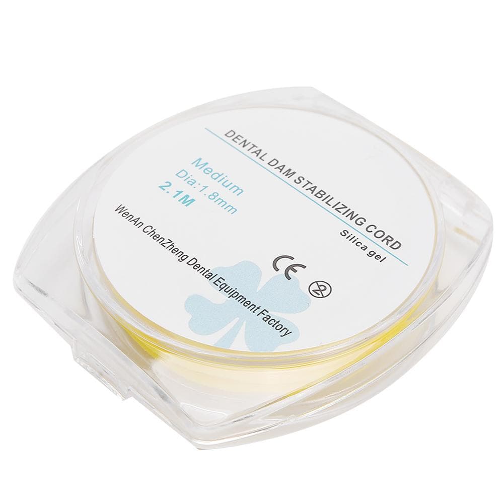 Dental Rubber Dam Stabilizing Cord Medium Wedges Clamps Sheets Dentist Supplies