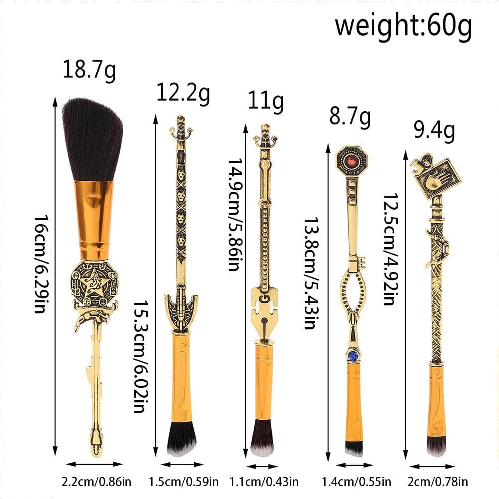 Japanese Anime Makeup Brush Set Cosmetic Anime Cosplay Gift Makeup Brush Set for Women