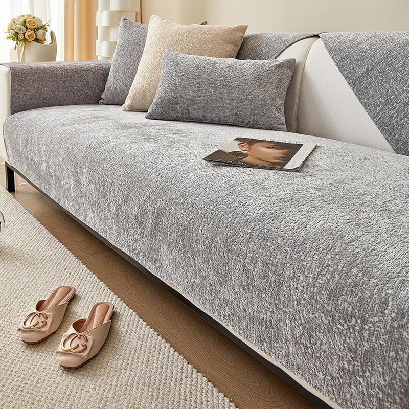 Luxury Sofa Cushion for Living Room Chenille Non-slip Sofas Towel Couch Cover Corner Sofa Slipcover Seat Pad Home Protection 1PC 70x70cm 1pcs