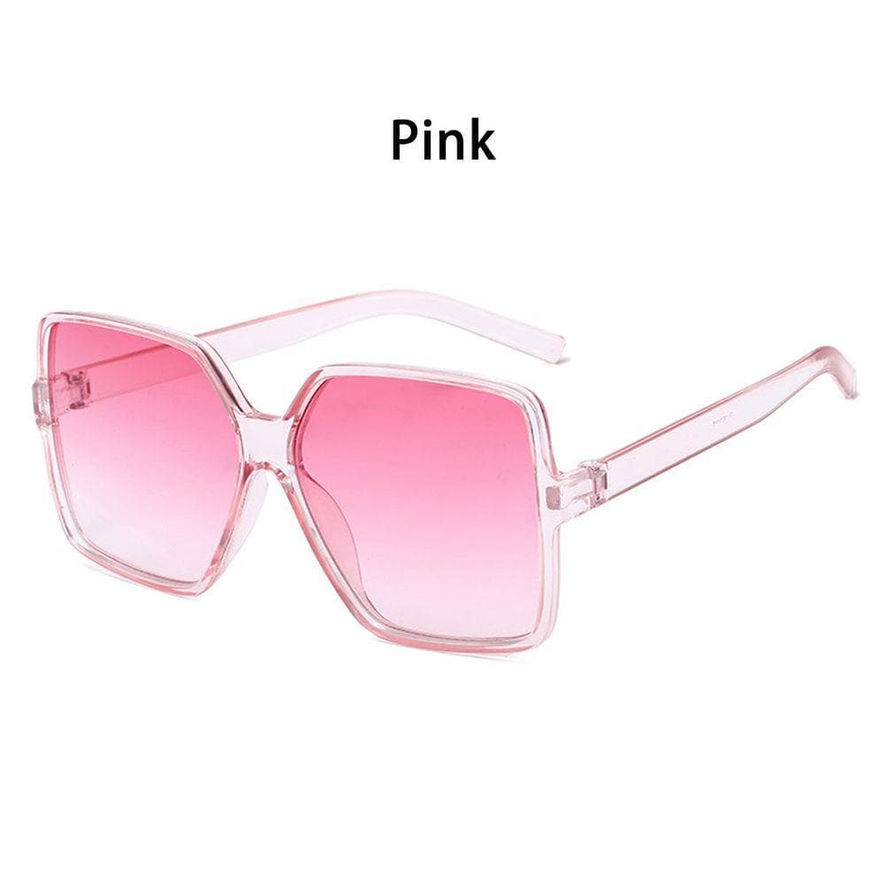 Big Frame Oversized Square Sunglasses for Women Men UV Protection Fashion Shades Eyewear