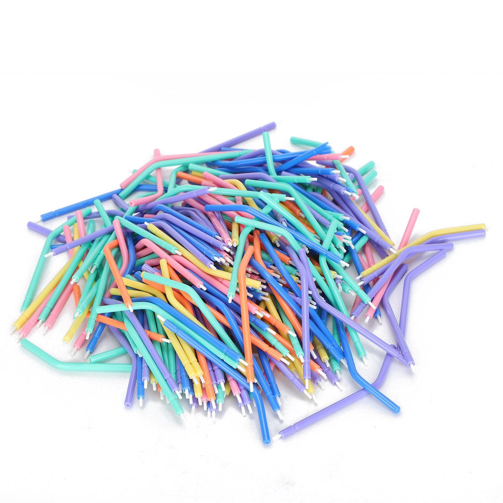 250pcs Bag Disposable Dental Air Water Syringe Tips Spray Nozzles Dental Supplies