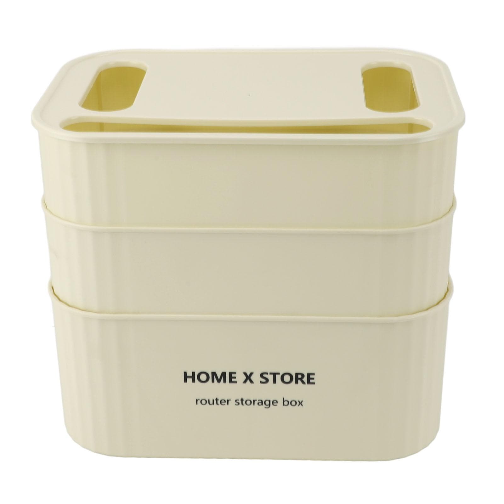 WIFI Router Storage Box Cable Management Versatile Sturdy WiFi Shelf Box Hider Box for Home