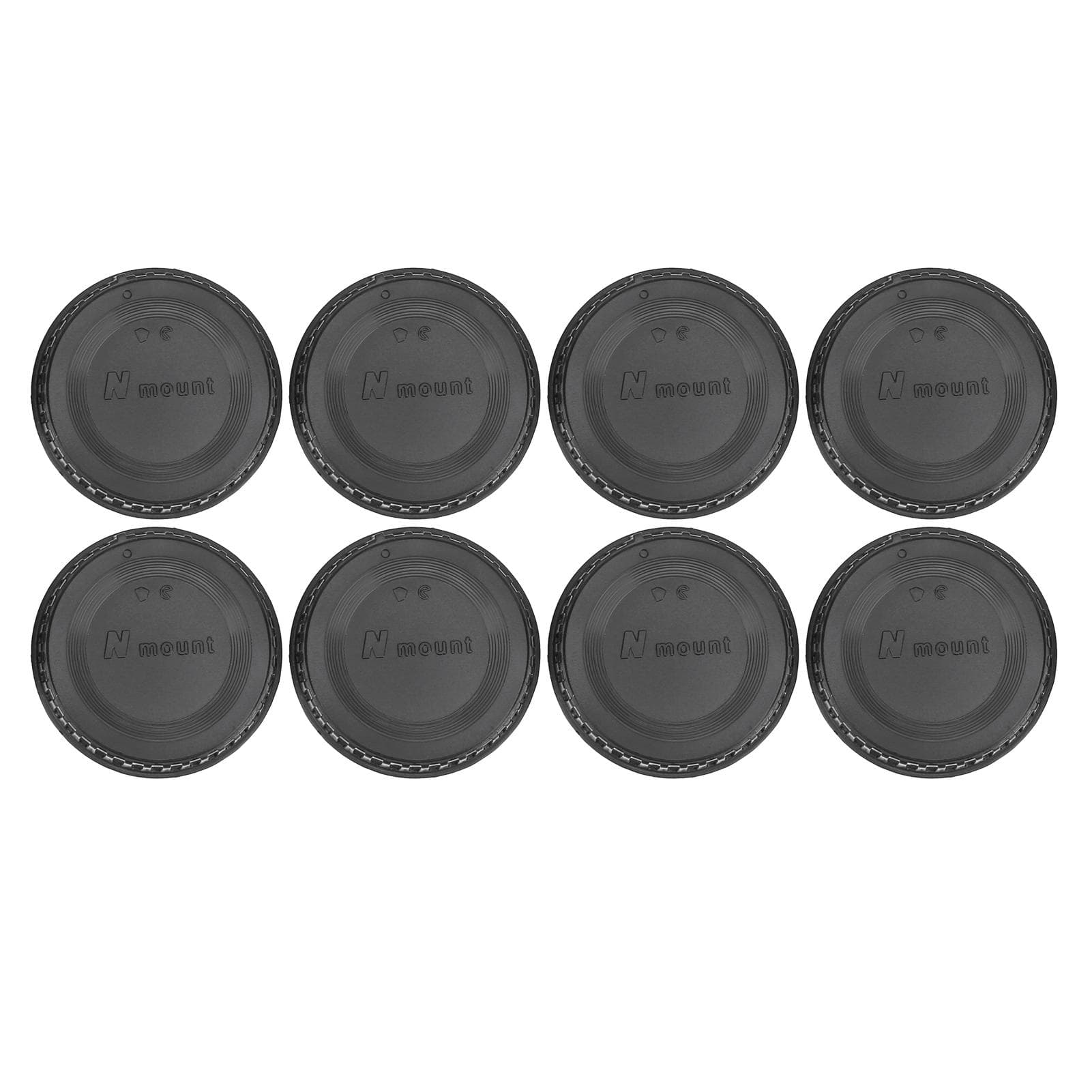 8Pcs For F Mount Lens Back Cover Camera for Nikon F Mount Camera Lens