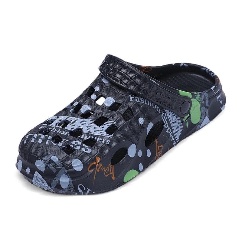 Soft Men's Slippers Light Garden Shoes Men Breathable Women's Casual Shoes Men Summer Mens Beach Shoes Comfortable Tennis Shoes 39