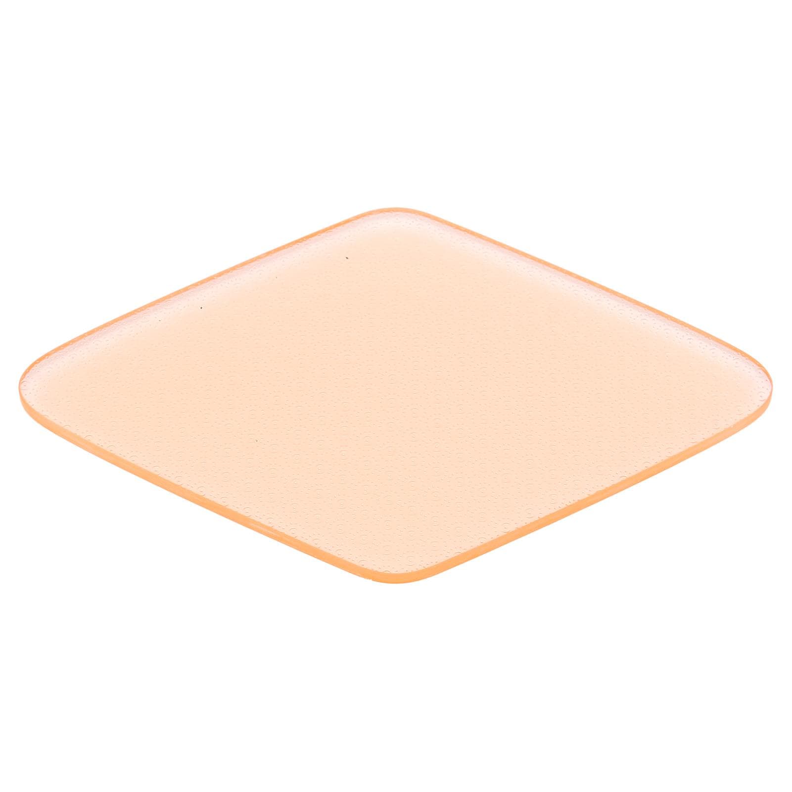 Nano Glass Foot File Grinder Dead Skin Foot Callus Remover Pedicure Tool (Rhombus)Orange orange