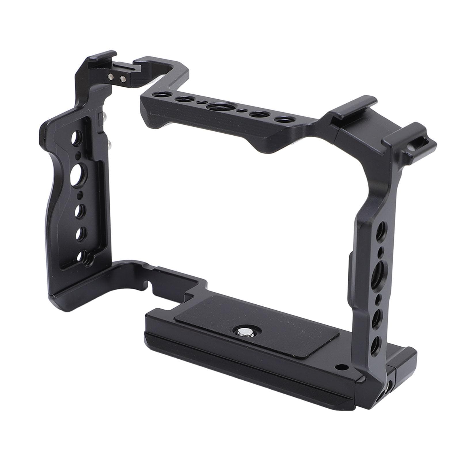 Camera Cage Aluminum Alloy Vertical Horizontal Mount Protective Frame with 14in 38in Cold Shoe