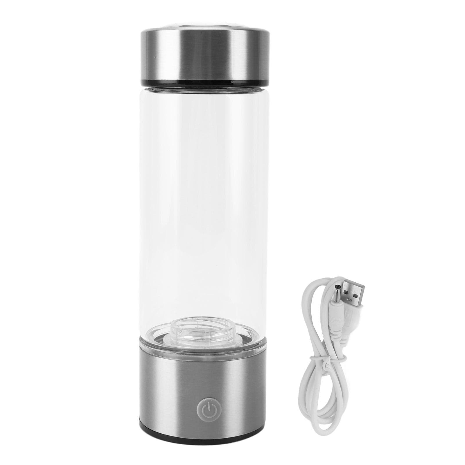 Hydrogen Water Bottle 450ml SPE PEM Technology 1300 to 1600ppb Portable Hydrogen Rich Water L