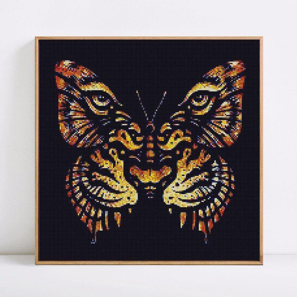 5d Diamond Painting Full Drill Round Animals Diamond Embroidery Sale Butterfly Pictures 30x30