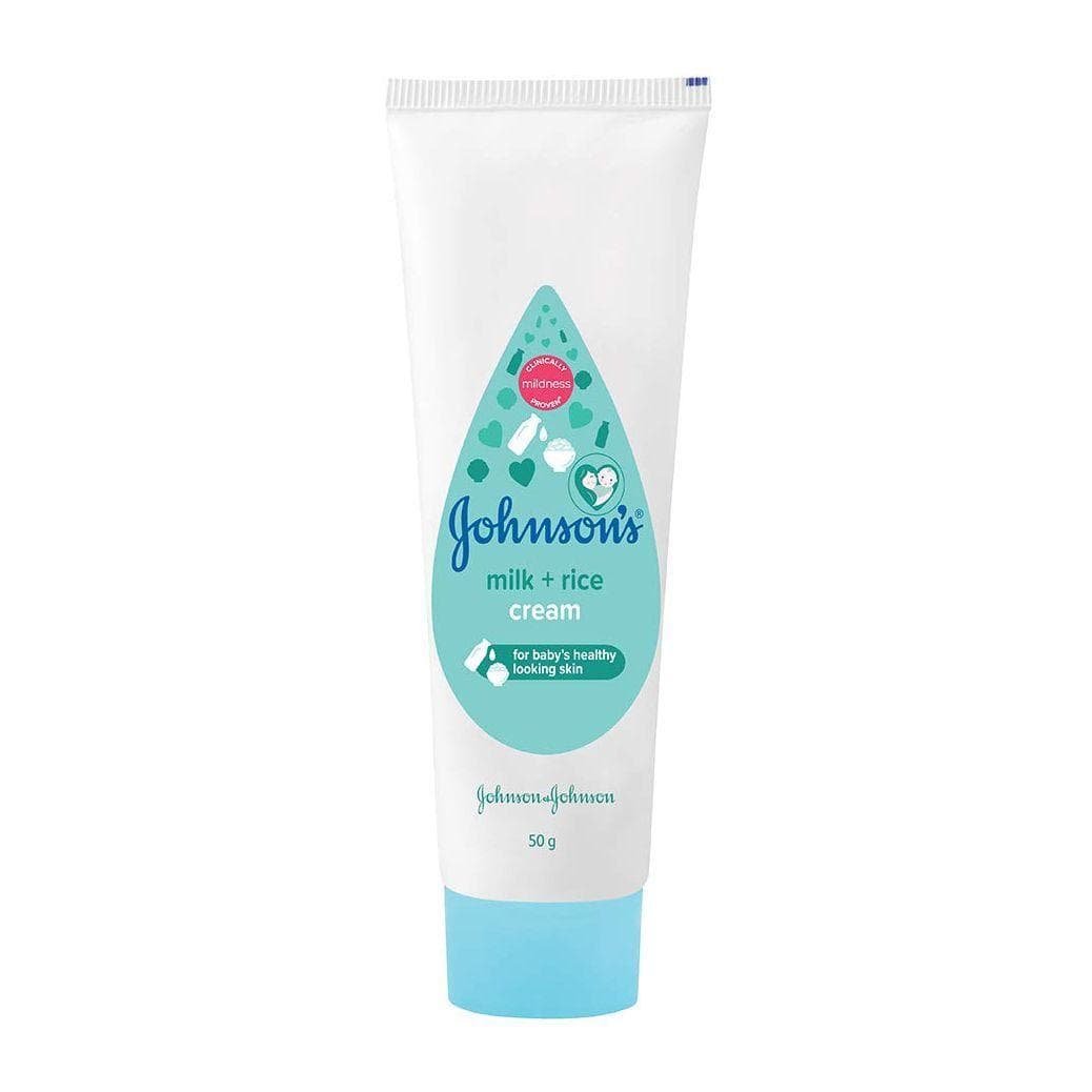 Baby Cream with Milk and Rice (50 g), Milk + Rice Cream, Johnson's Baby