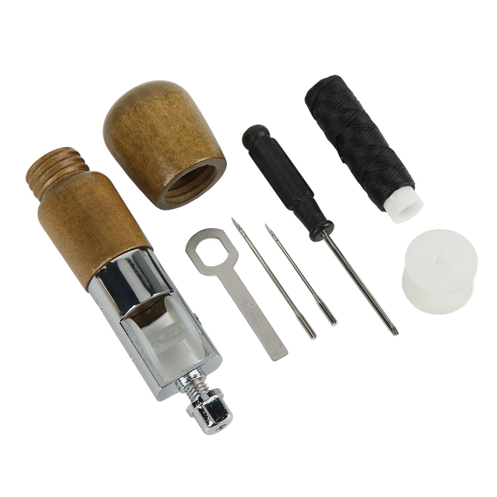 Sewing Awl Kit Portable DIY Leather Carving Leather Art Hand Stitch Sewing Machine Sewing Tools