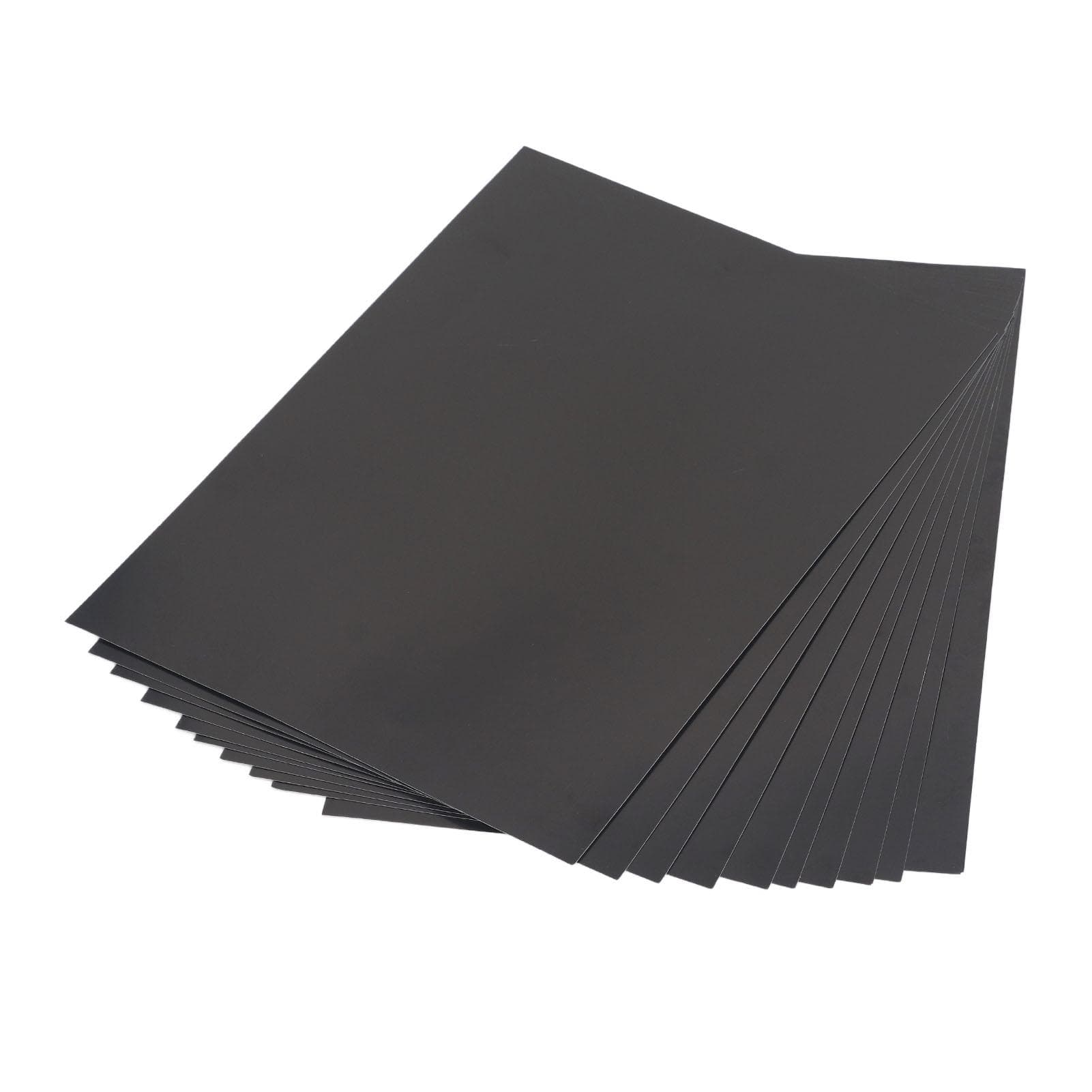 10 Sheets Laser Testing Paper 210x285mm Black Double Sided Laser Marking Engraving Machine Test