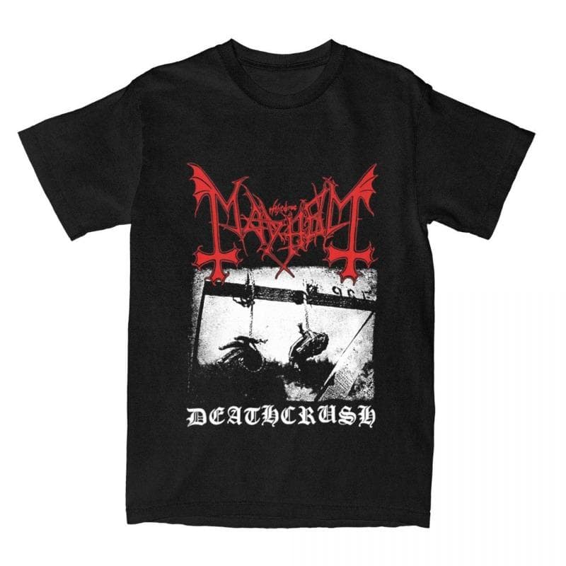 Men Women T Shirt Mayhem Deathcrush Euronymous Dead Varg T-Shirts Men’s M