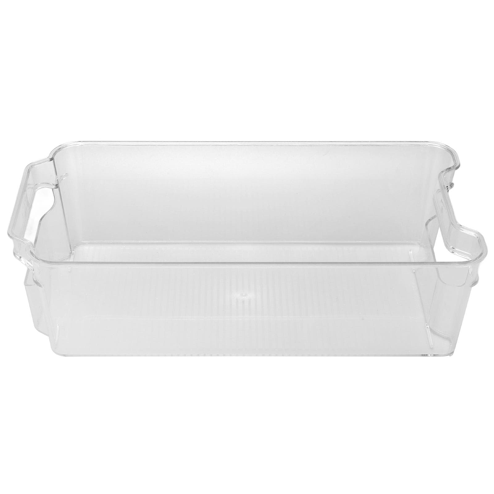 Refrigerator Storage Container PET Large Capacity Visual Design Safe Harmless Food Storage BoxSmall Small