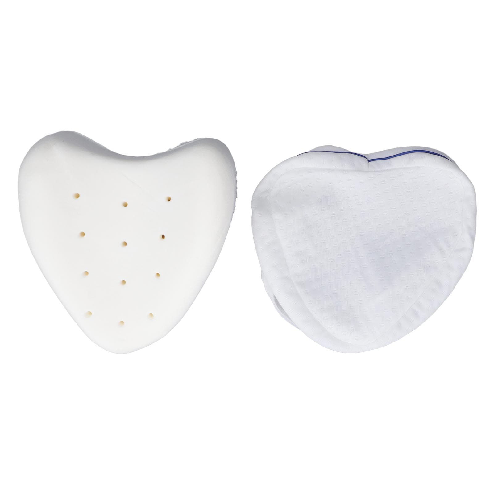 Pregnant Women Knee Pillow Heart Shaped Relieve Fatigue Leg Support Memory Foam Pillow White white