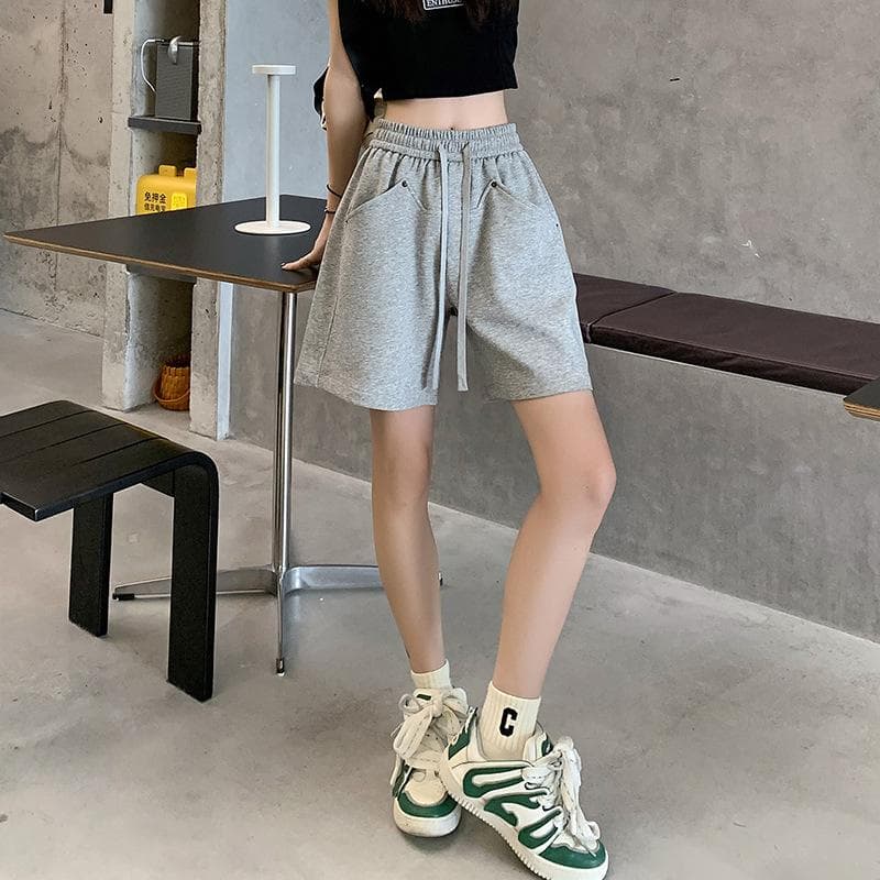 Summer New Versatile Shorts Women's Daily Comfortable Casual Pants 2XL