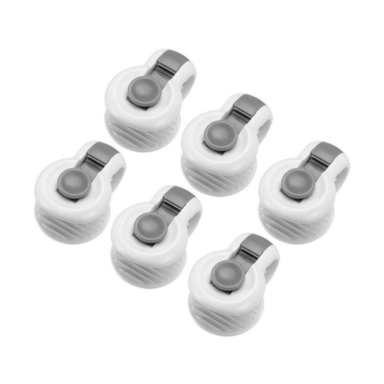 6PCS Duvet Cover Clips No Pins Comforter Fasteners Keep Corner in Place Quilt Fixer Anti-move Duvet grey