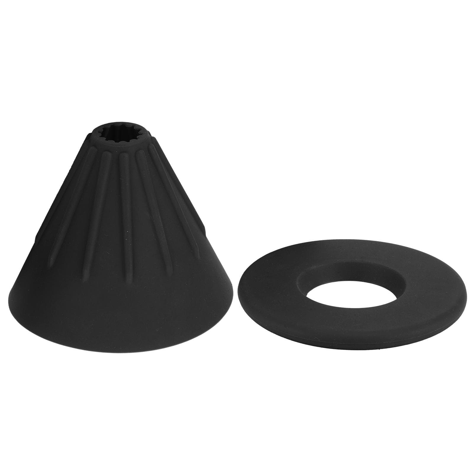 Reusable Silicon Resin Coffee Filter Strainer Dripper Coffee Machine Accessory for Home black