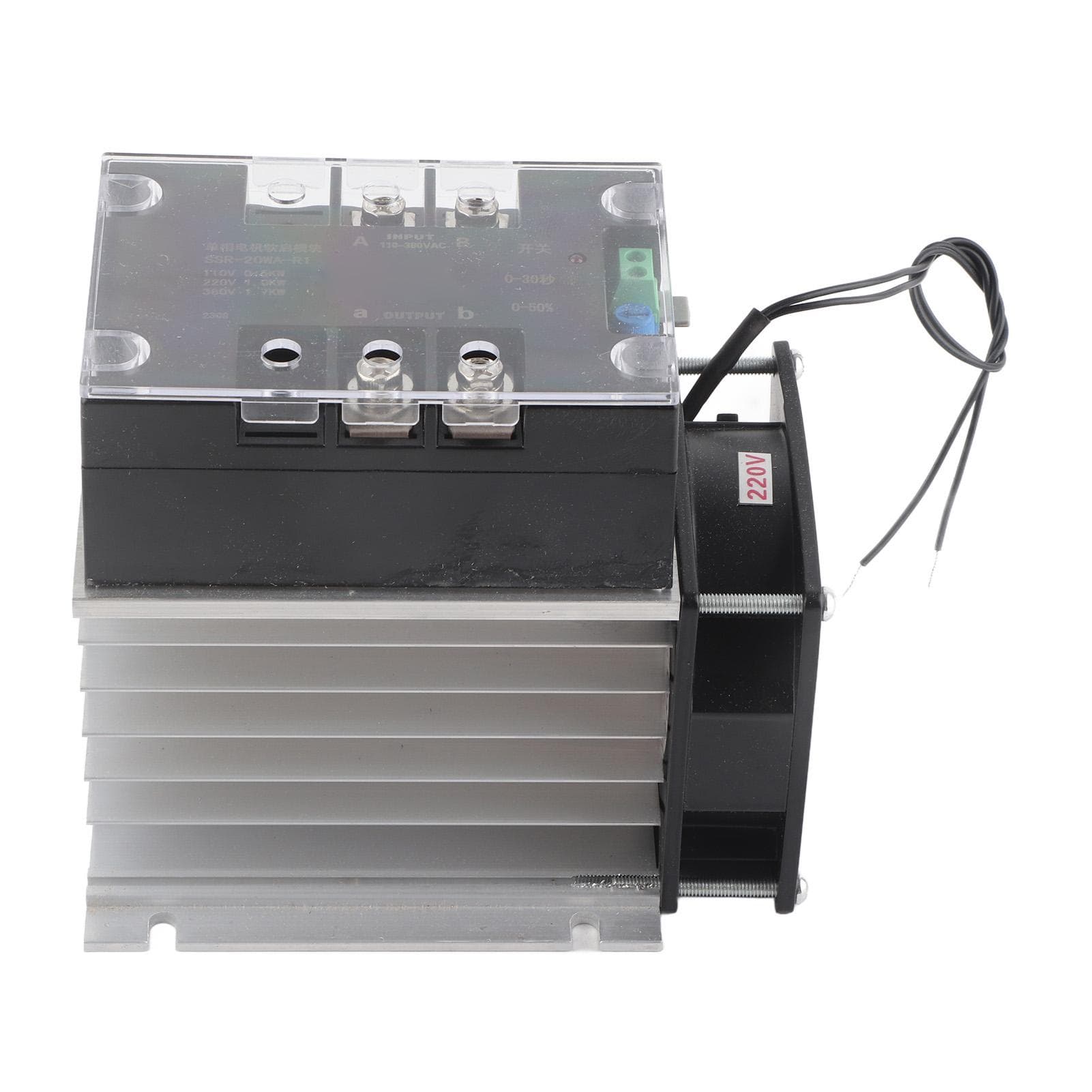 Soft Start Controller Industrial Control Accessory Aluminum Bottom for Single 2 Phase
