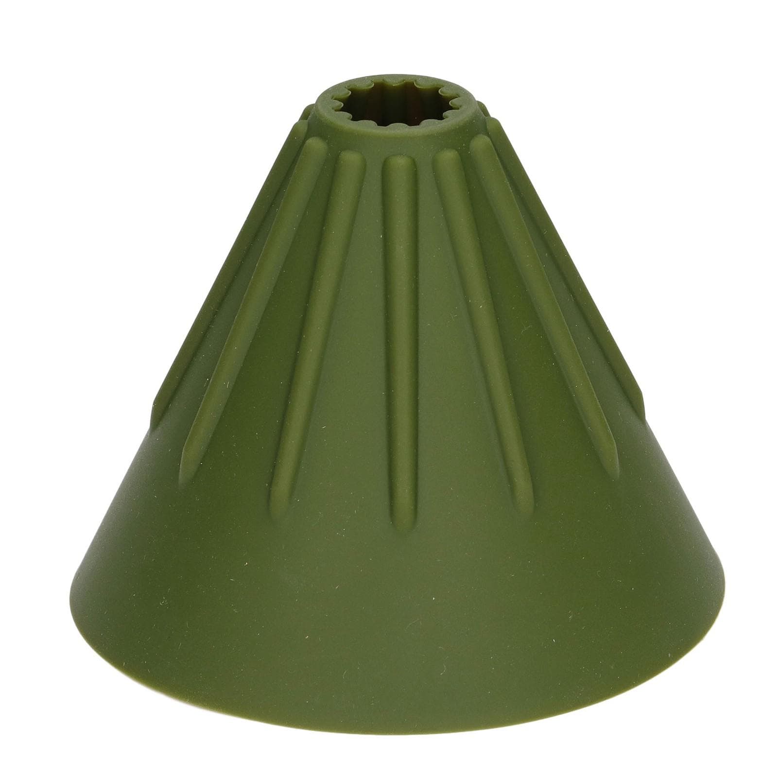 Silicone Coffee Dripper Portable Reusable Folding Coffee Filter for Travel Camping Office HomeGreen green