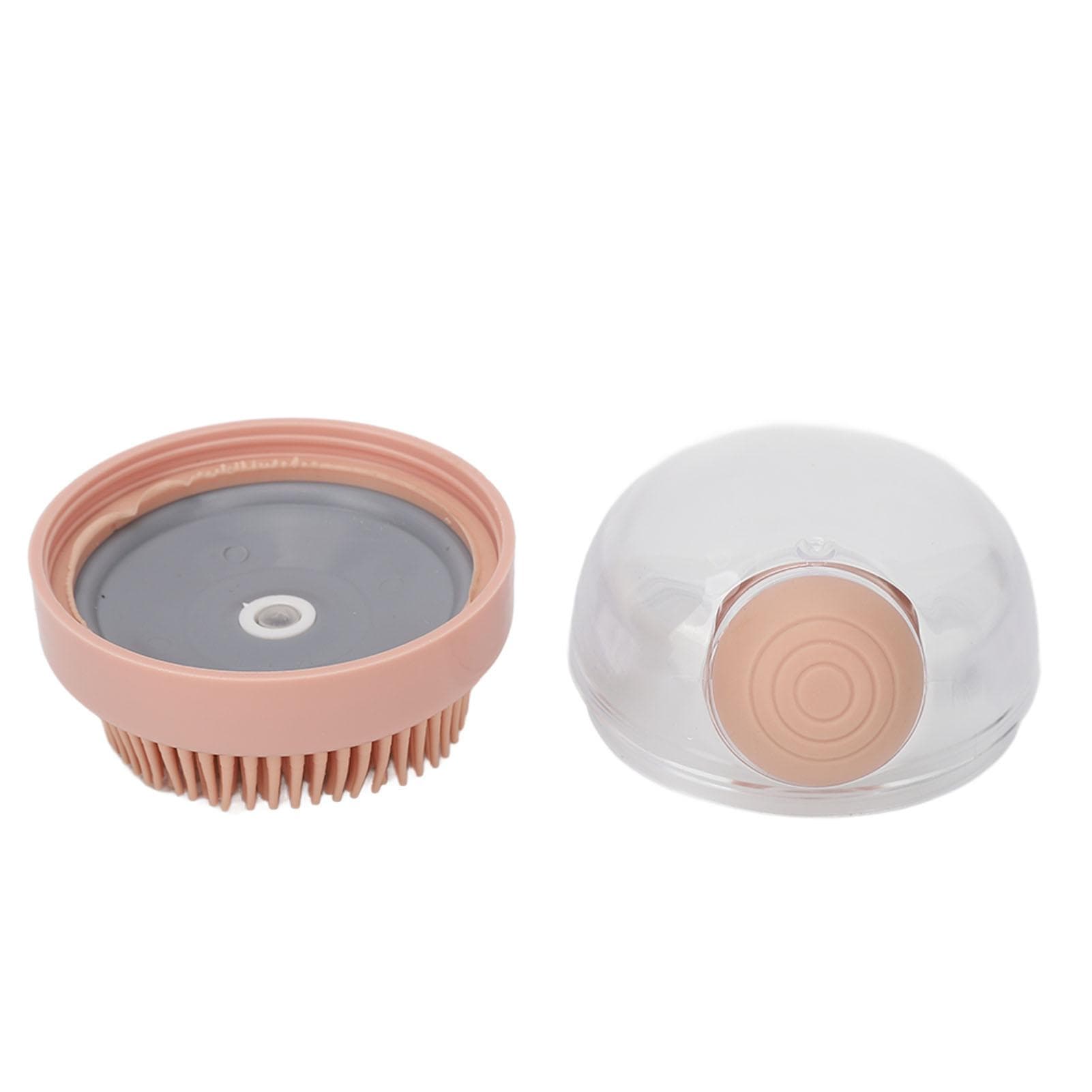 Silicone Body Scrubber with Soap Dispenser Lathers Well Exfoliating Shower Scrubber for Women Men