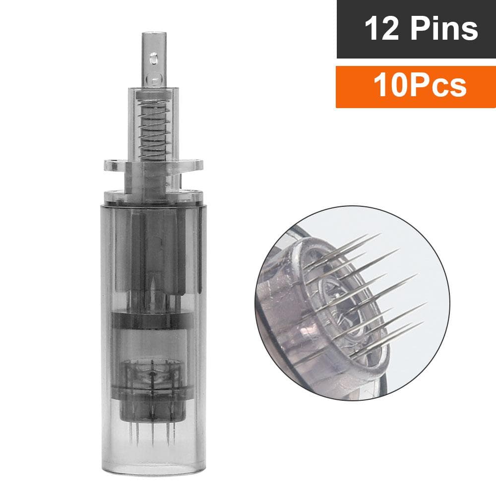 Dr.Pen A7 Replaceable Needles Cartridges Tip Disposable MTS Microneedling Needles Derma Roller Replace Needles 10PCS/Pack 10-Pack