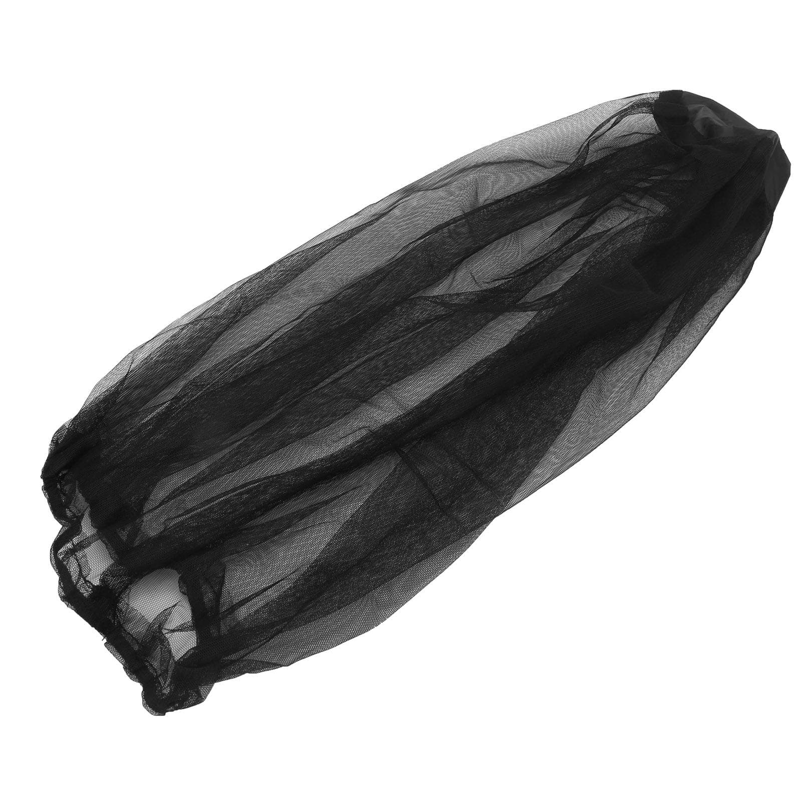 Nylon InsectProof Mosquito Night Fishing Net Sunscreen Breathable Mesh Sheild Cap(Black )