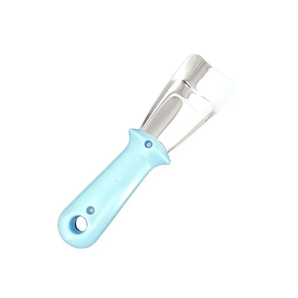 Manual Ice Scraper for Fridge Freezer Stainless Steel Shovel Deicing Tool for Frost Ice Removal Household Defrosting Aid Gadget