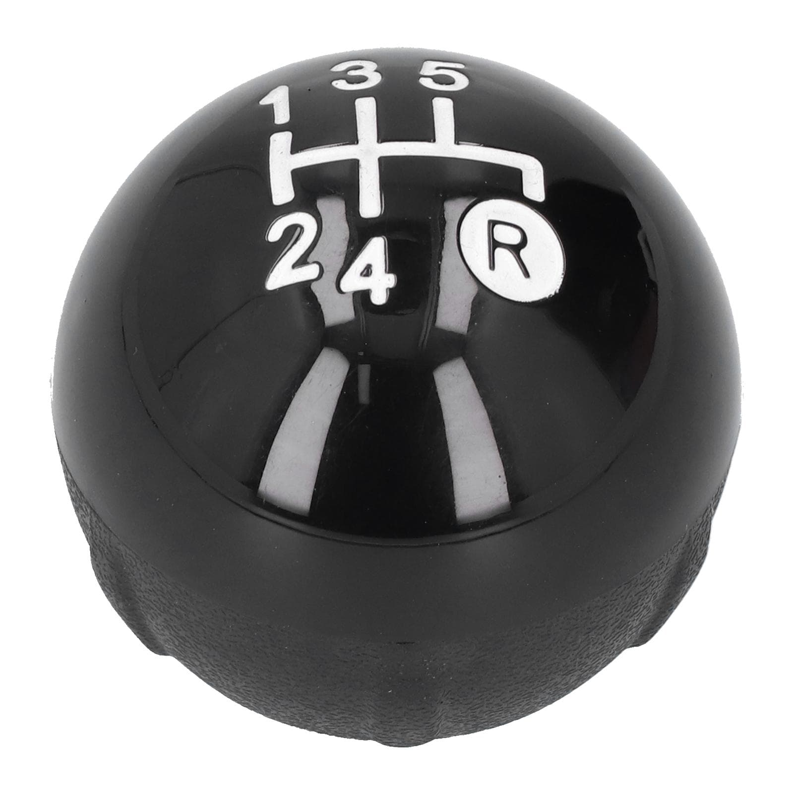 Gear Shift Knob with Cap Decorative Cover Replacement Kit Fit for Fiat 500 500C 2007?2018 LHD RHD