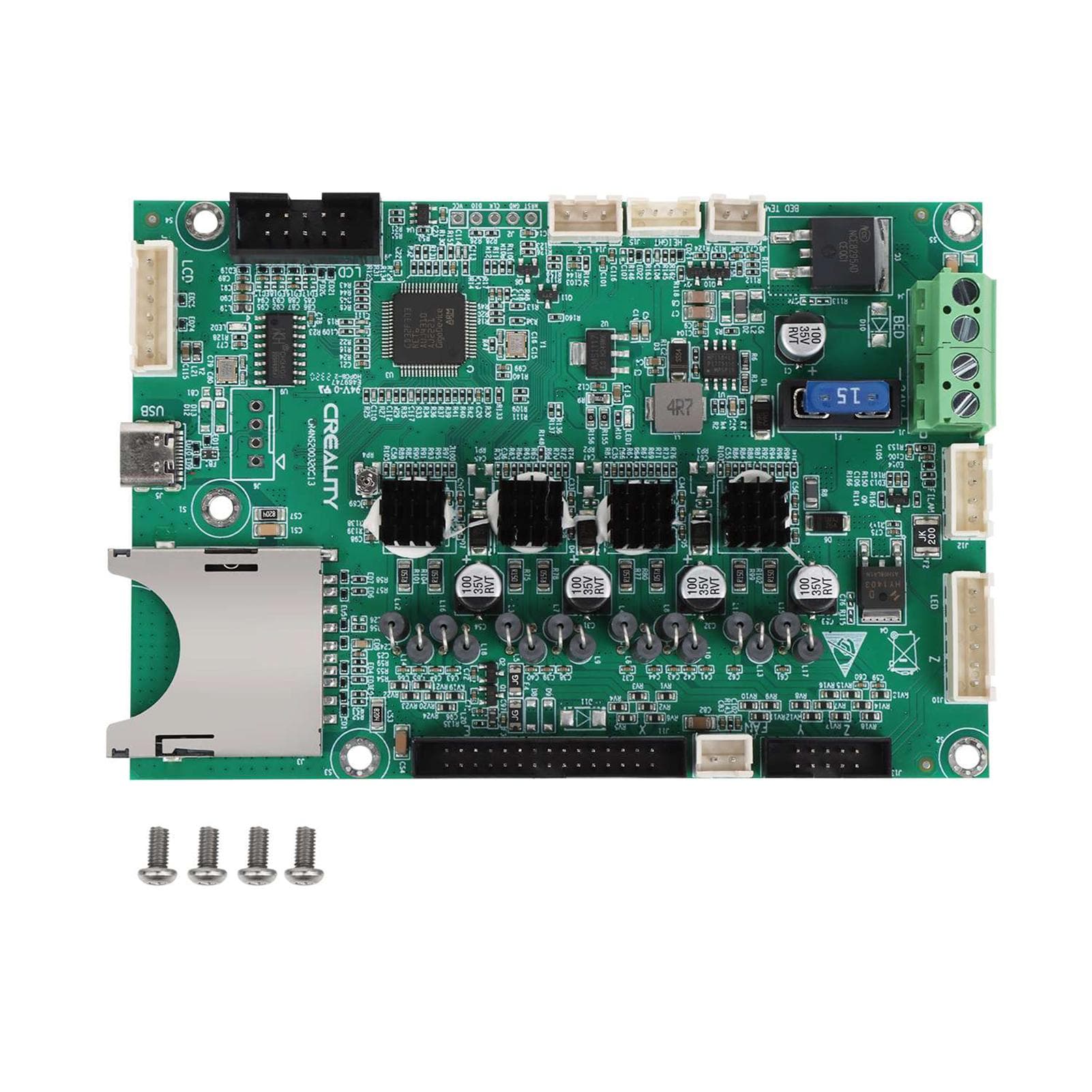 Creality Ender-3V3 SE Motherboard Original 32-bit Mainboard Replacement Control Board 3D Printer army green