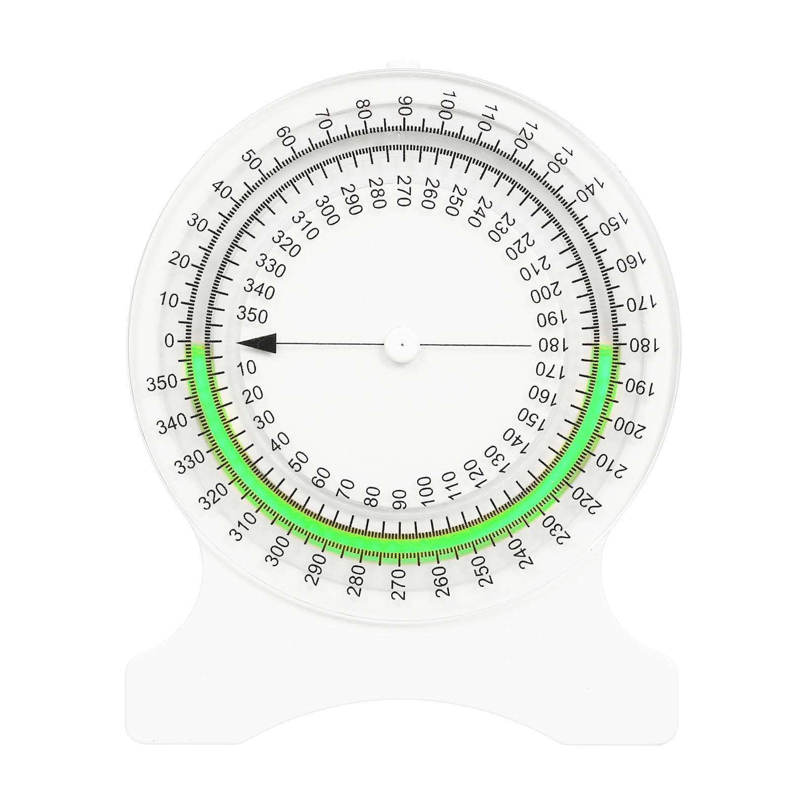Therapy Inclinometer PT Inclinometer ROM Range of Motion Angle Finder Protractor Joint Mobility green