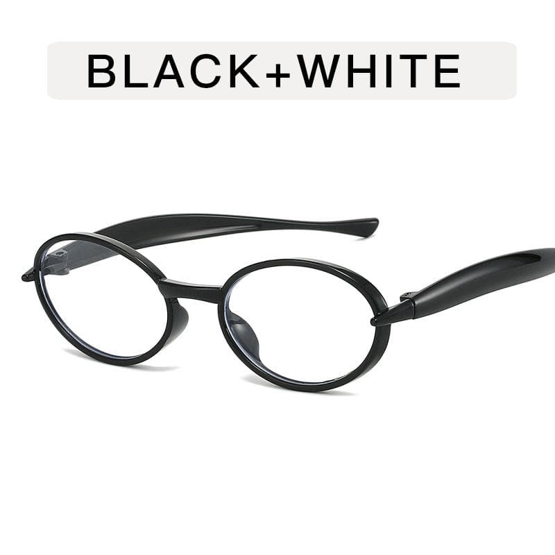 Trendy Oval Sunglasses For Women Men UV400 Metal Frame Classic Black Shades Small Oval Sun Glasses