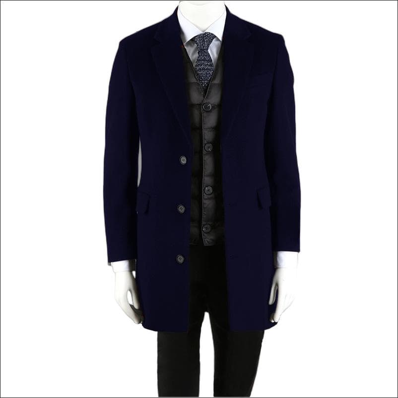 Men's Woolen Coat, Woolen Windbreaker 4XL