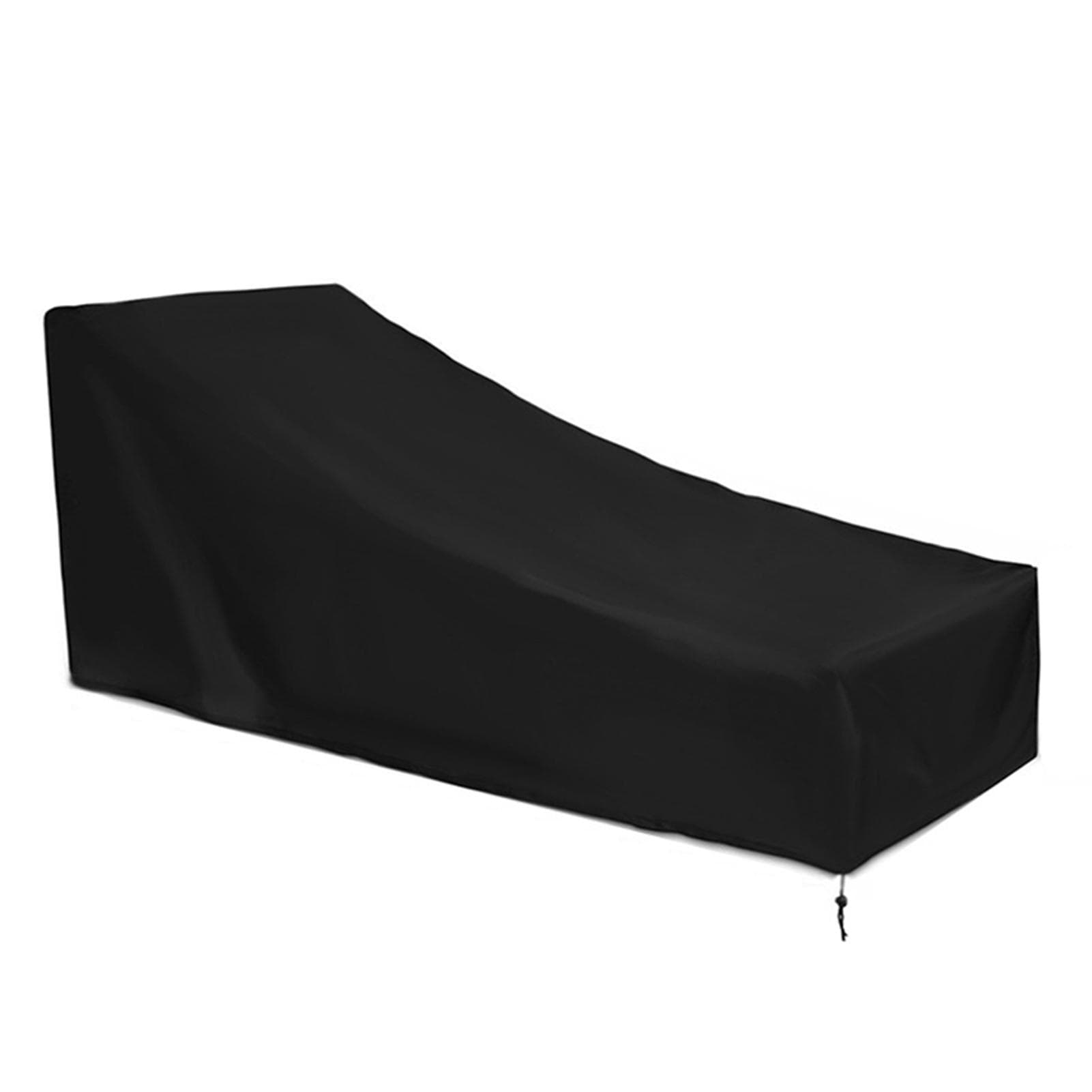 Waterproof Patio Lounge Chair Cover Oxford Fabric Deck Chair Cover UV Resistant Chaise Lounge Cover L