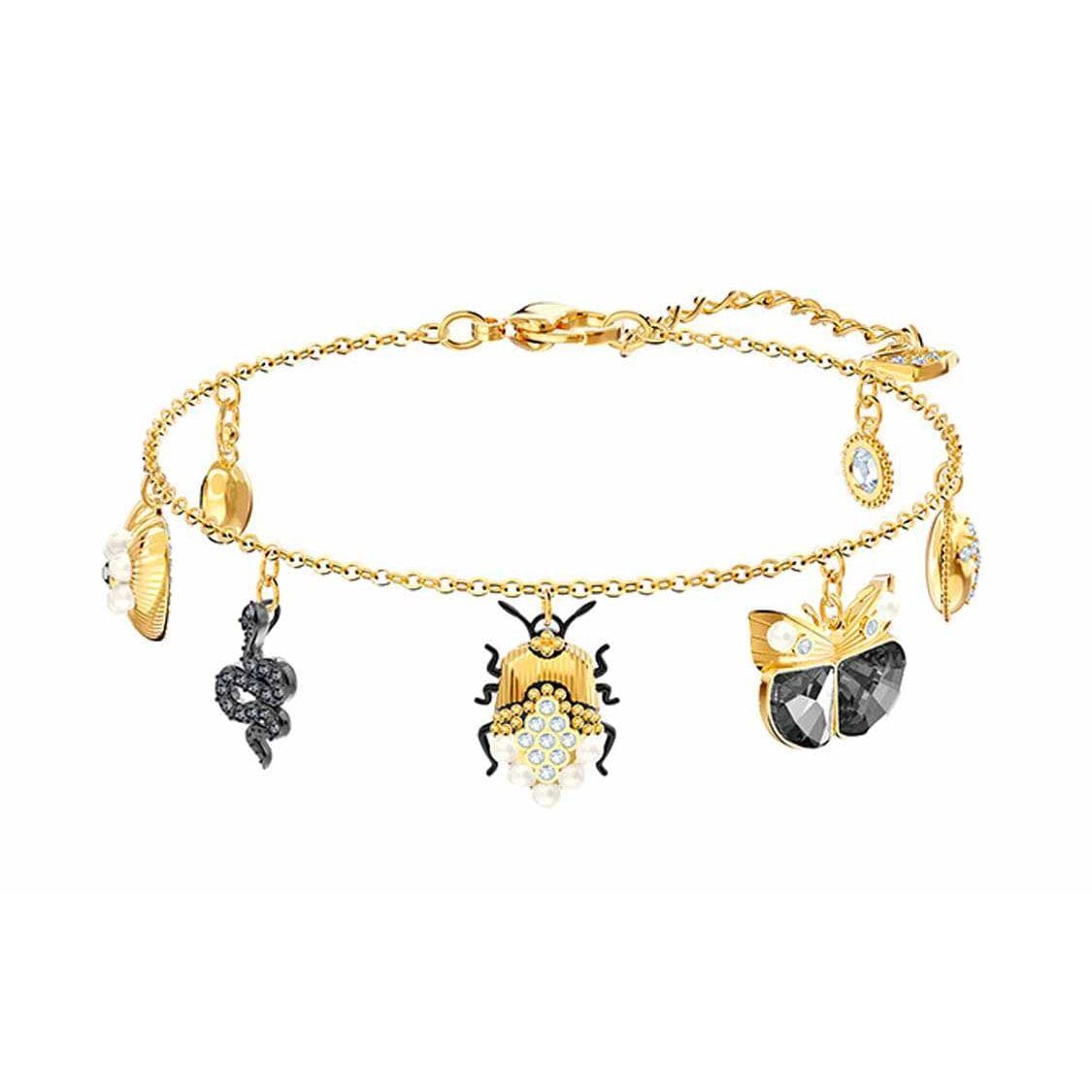 Swarovski Magnetic Insect Tassel Metal Bracelet Women bracelet 5416774 Box