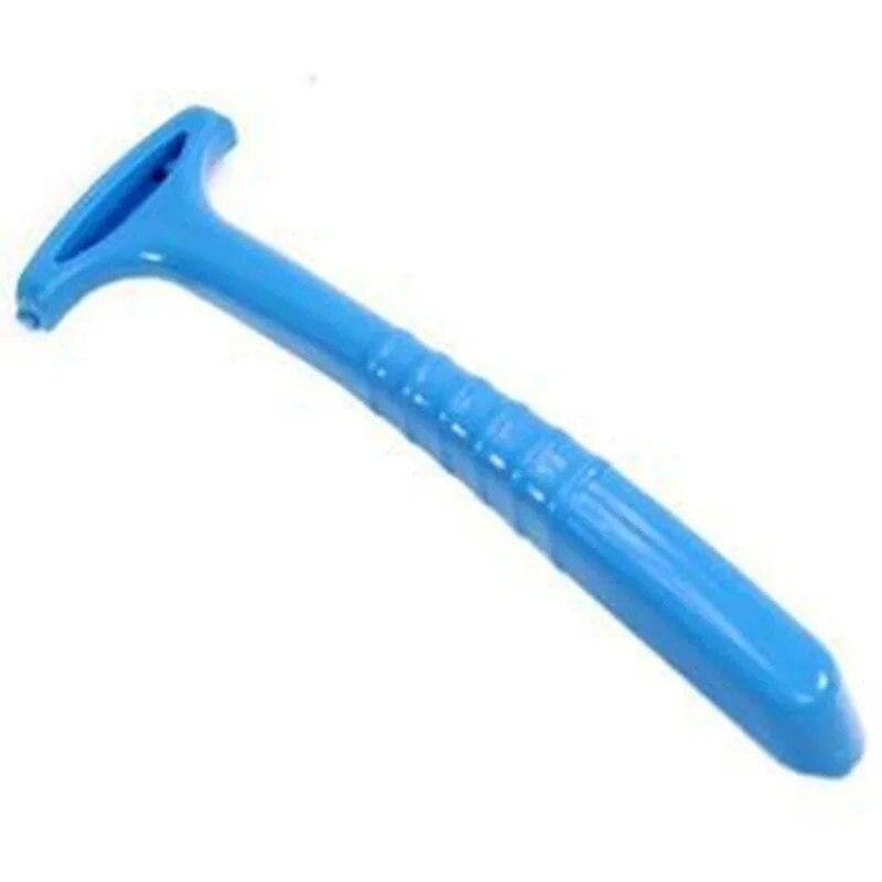 Dead Skin Foot Scraper Pedicure Hand Razors Knife File for Heels Remover Calluses Blade Exfoliating Smooth Feet Care Tool blue