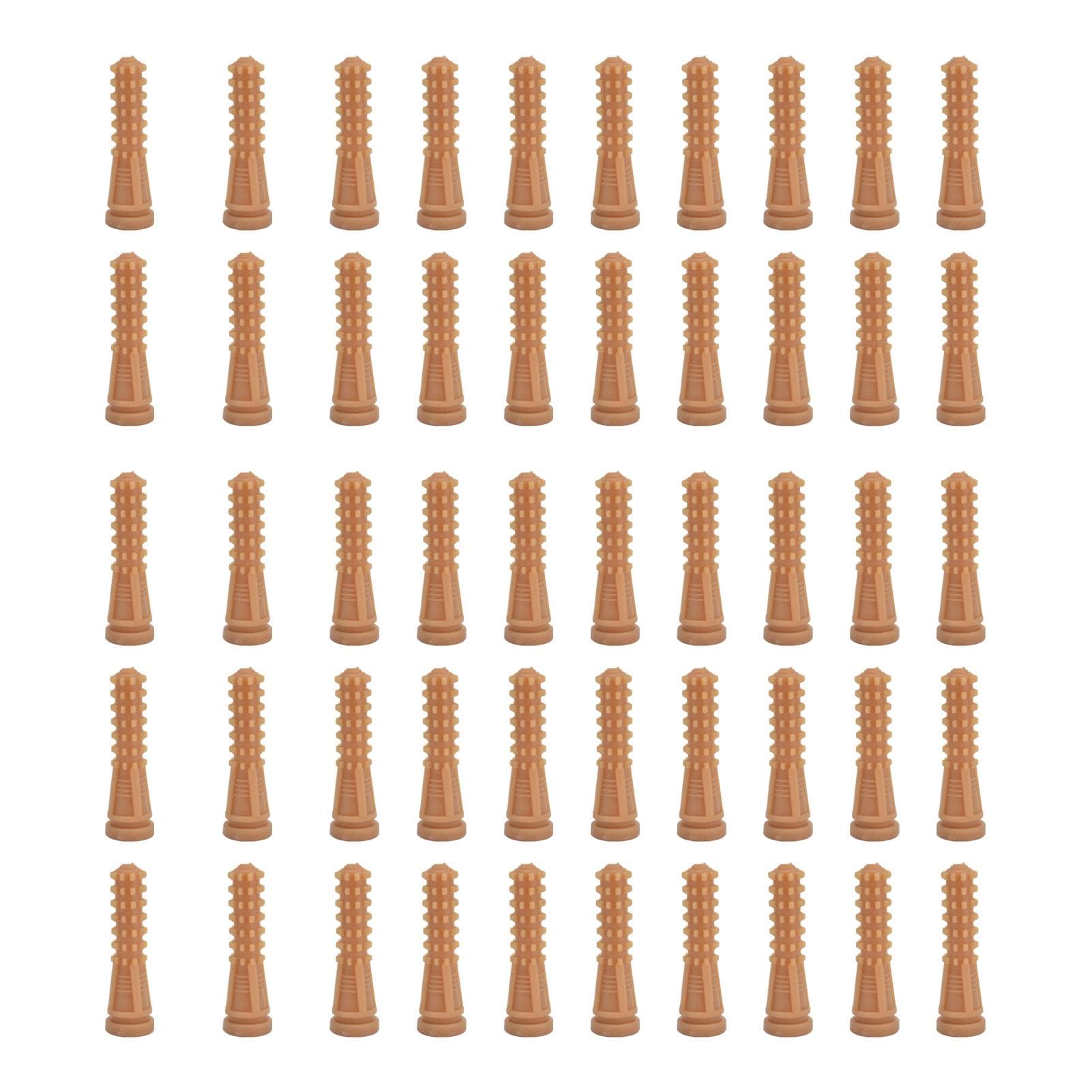 50PCS Feather Plucking Fingers Poultry Hair Removal Rubber Stick Replacement for Automatic Plucker