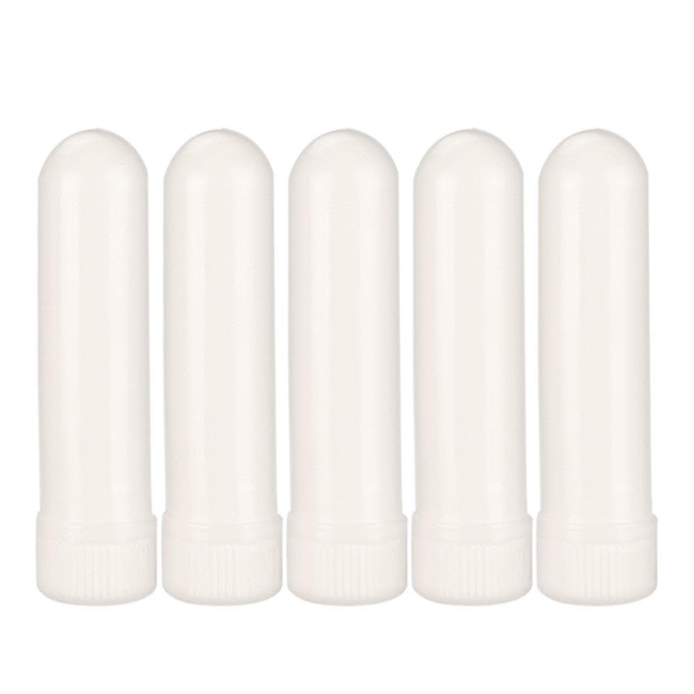 5 Pack / 10 Pack Essential Oil Inhaler Bottles Aromatherapy Empty Nasal Inhaler Tubes Plastic Tubes 5 pack
