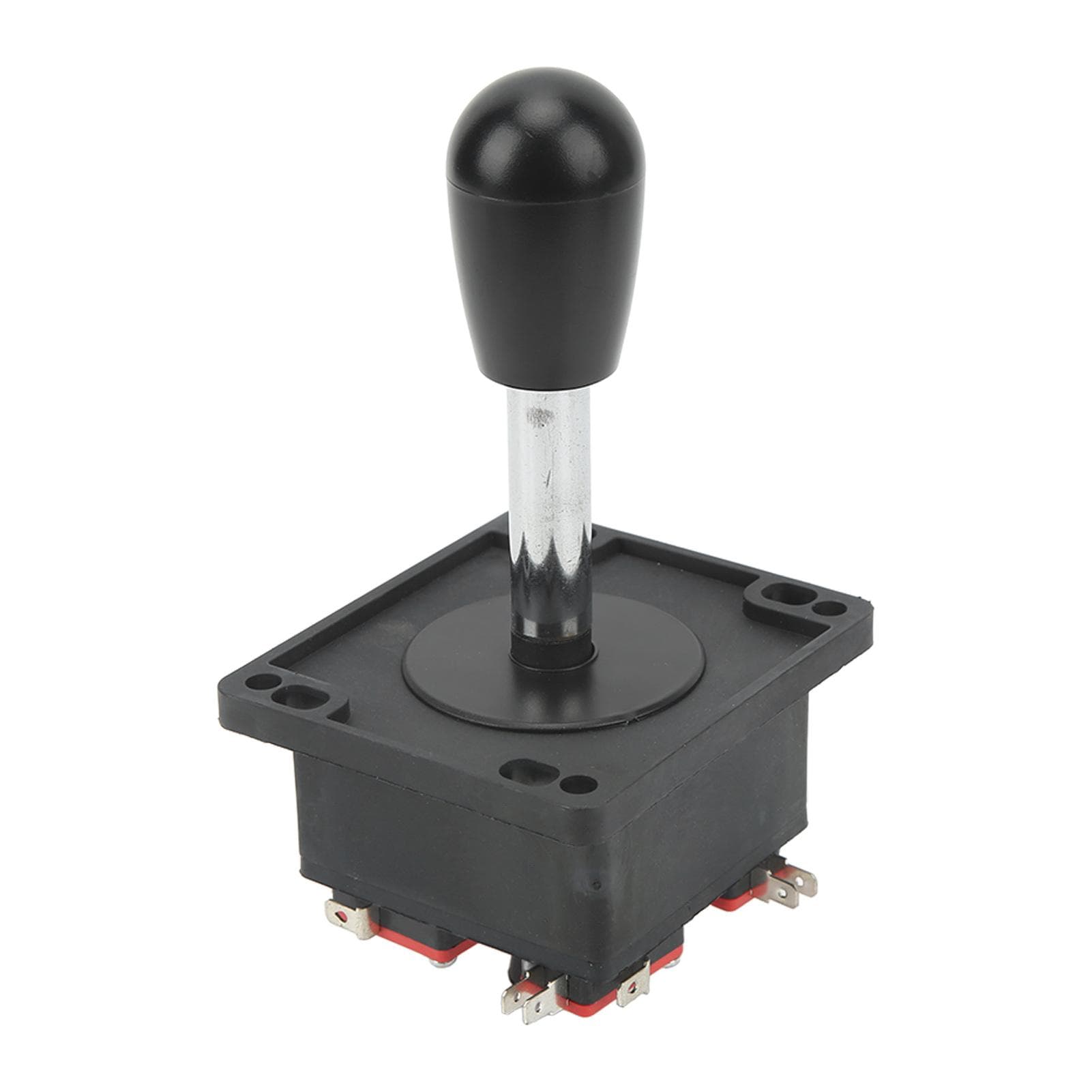 Arcade Joystick Black Oval Ball Head Classical DIY Handle Joystick for Game Machine