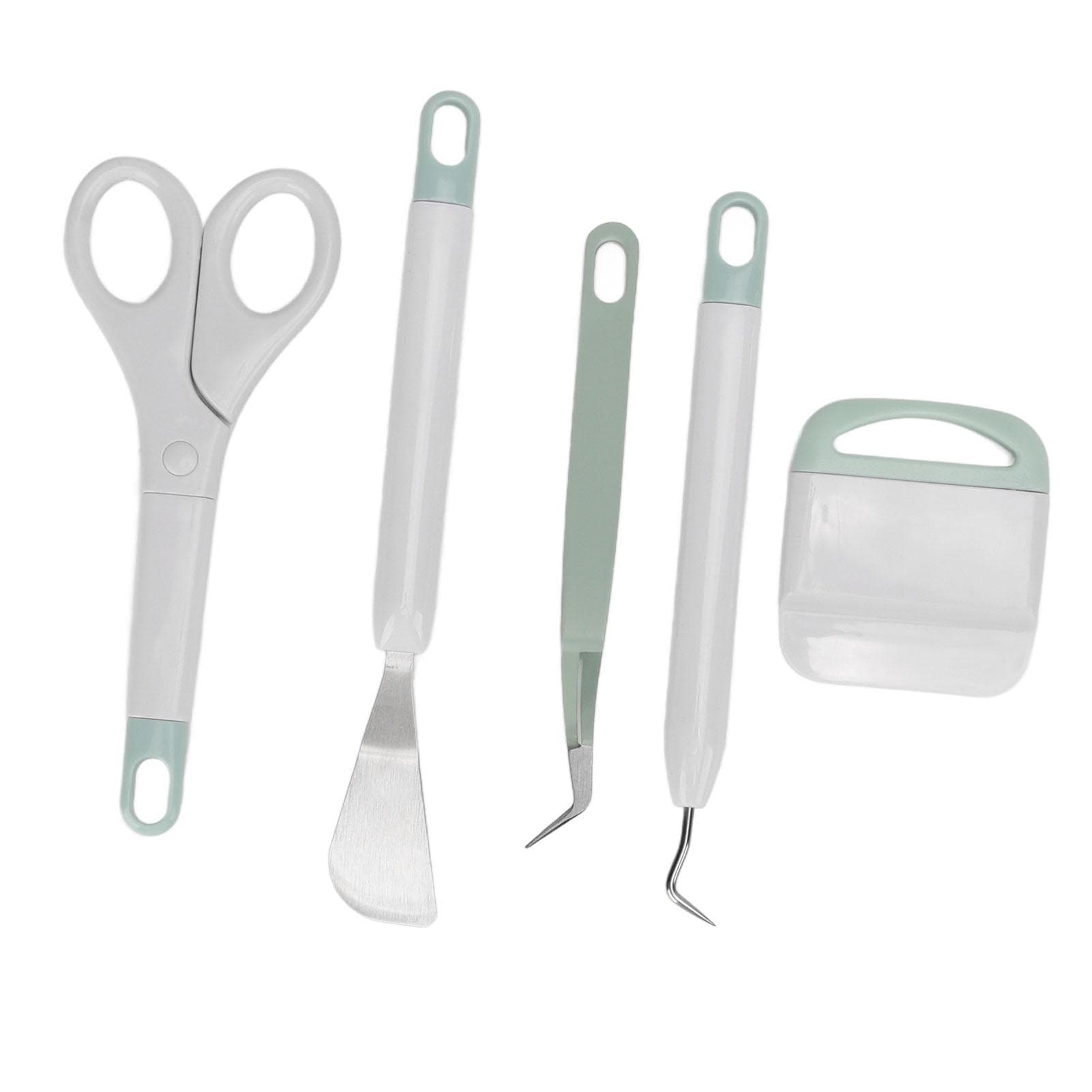 Craft Vinyl Weeding Set 5pcs DIY Making Incisive Cutting Metal Plastic Craft Vinyl Accessories for