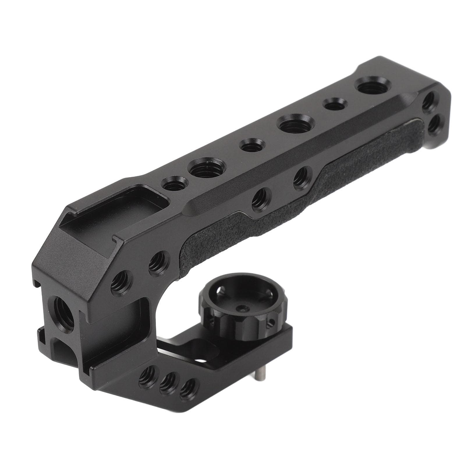 Camera Cage Top Handle Aluminum Alloy Silicone Video Stabilizing Rig Grip with 14 38 Inch Screw