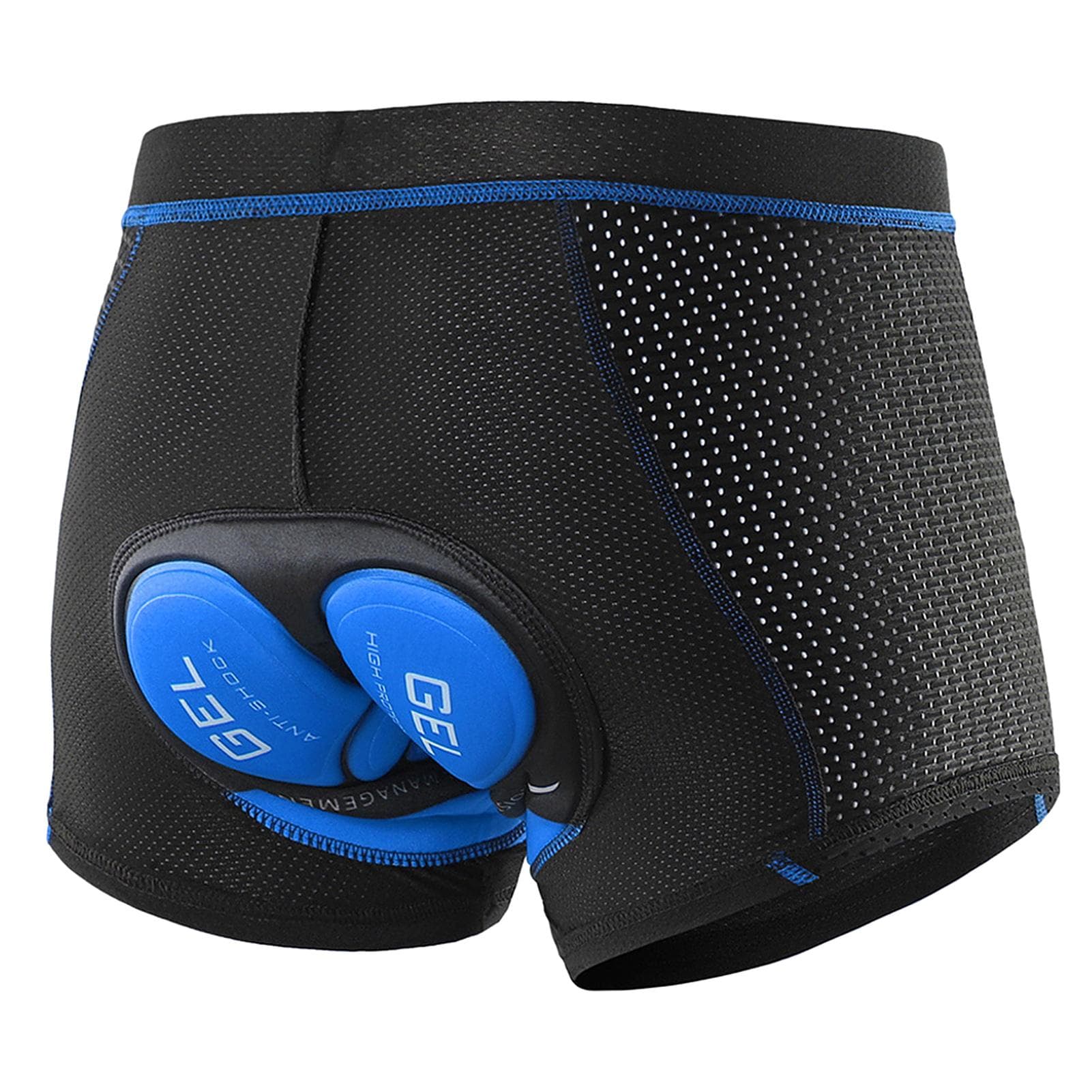Men Cycling Underwear Shorts Breathable Gel Padded MTB Biking Riding Shorts XXL blue