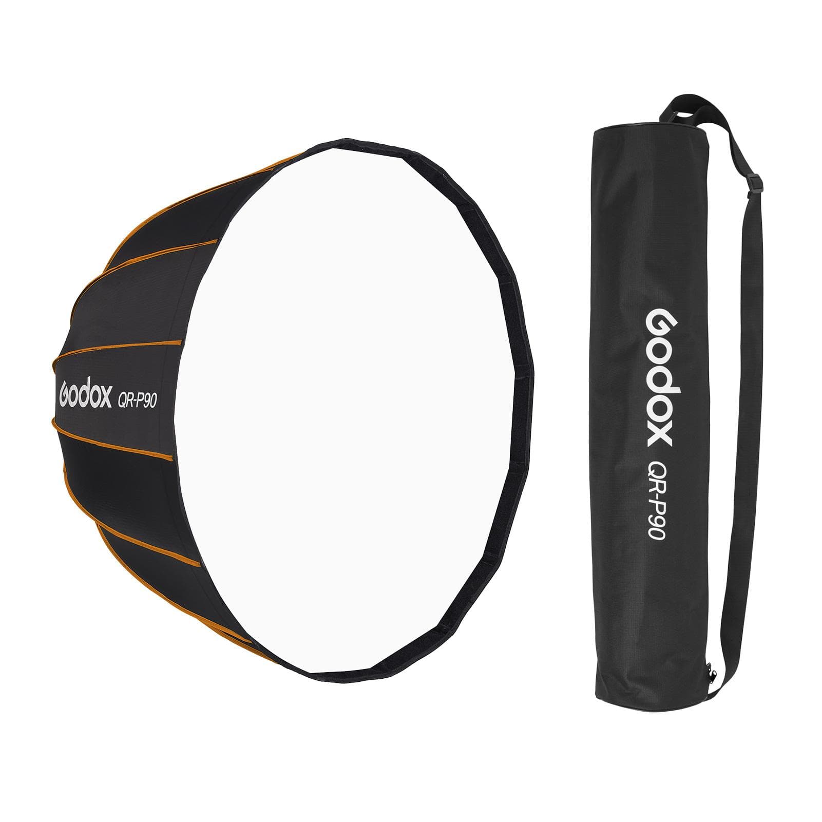 Godox Professional Parabolic Softbox 90cm Diffuser Bowens Mount with Carrying Bag for Studio Bowens Mount