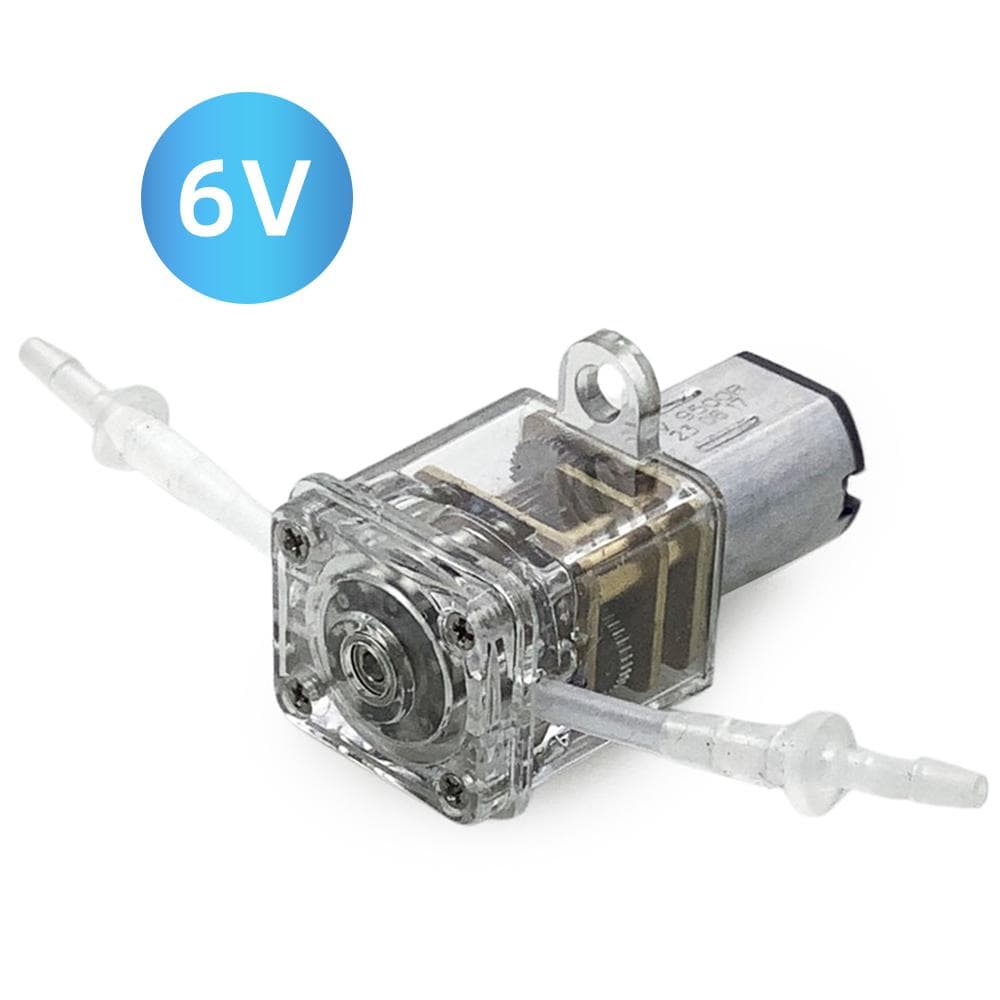 GROTHEN Peristaltic Pump Dosing Pump 6V Mini Pump Liquid Self-priming 1mlmin Water Pump Silicone 6V